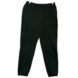Lululemon City Sweat Jogger Pants Mens Green Black French Terry Tapered 32x29